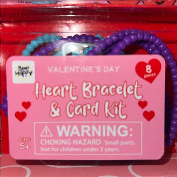 New aldis Valentine cherry 8 bracelet kids kit - Picture 3 of 9